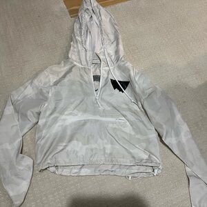 White Camo Windbreaker